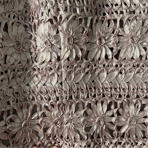 JS Collections Cutout Back Soutache Gown in Pink Sz 14 - Picture 11 of 16